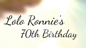 Lolo Ronnie
