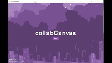 collabCanvas (CMU 15-112 Term Project)