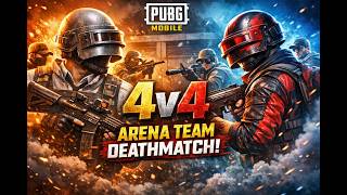 PUBG Mobile Arena | Epic 4v4 Team Deathmatch Showdown