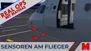 Sensoren am Flieger, energy management+zero flaps landing / A320 / XP11 [GER/ENG]