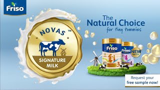 New Friso Gold with 2'-FL made with NOVAS Signature Milk