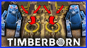 How To Make Bots EFFICIENTLY! - Ep 11 Timberborn Hard Mode