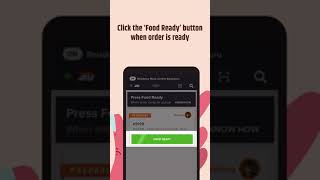 Partner App | How to mark orders FOOD READY screenshot 1