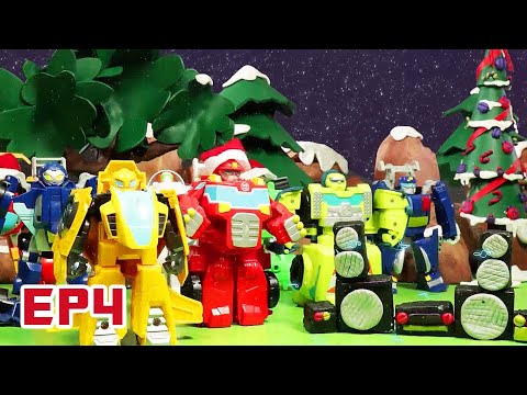 Видео: Автоботы празднуют Рождество! | остановить движение  | Детский мультфильм |  Трансформеры для детей