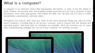 Computer Basic Android app
