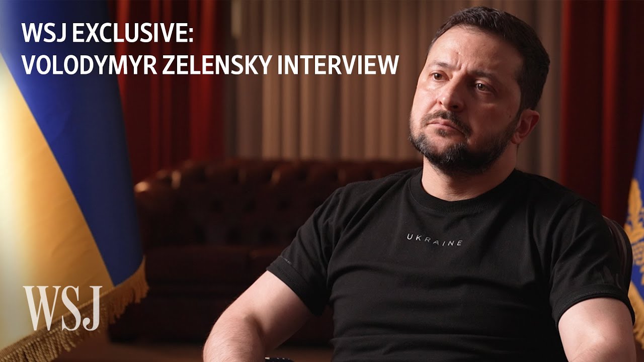 Ukraine's Zelensky on Counteroffensive, China, Trump and More | WSJ