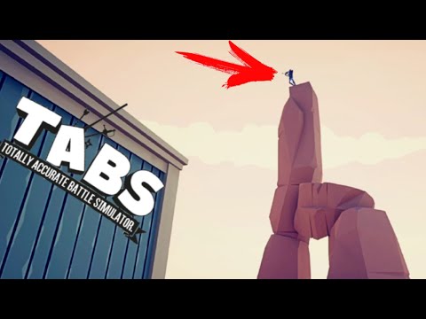 Видео: СКИДЫВАЮ ВСЕХ ЮНИТОВ СО СКАЛЫ, КТО ВЫЖИВЕТ ? | Totally Accurate Battle Simulator (TABS/ТАБС) |