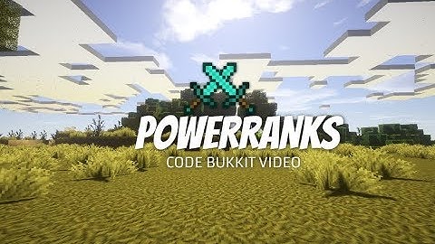 How To Add Color to Powerranks Coding BUKKIT