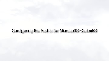 Configuring the Oracle Social Network Add-In for Microsoft® Outlook® (Release 10)