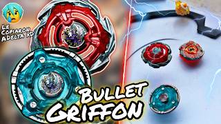 ¡EL BEYBLADE QUE SE PARTE EN DOS! ⚡ Bullet Griffon es una locura #beybladex #beyblade