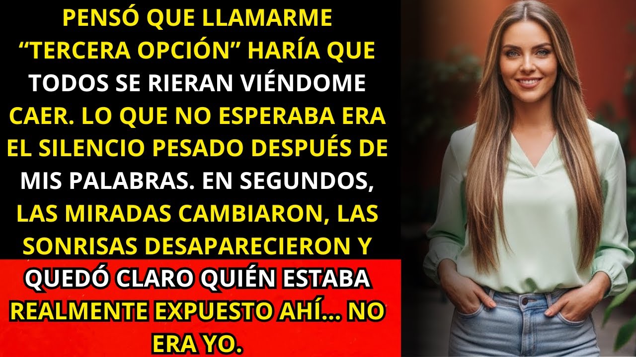 Mi esposo se burló de mí en público: ‘la esposa tercera opción’ — así que conté sus secretos ahí...