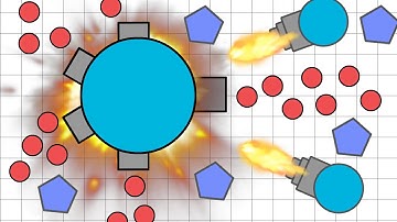 Diep.io Fighter Tank Gameplay! - FASTEST TANK IN GAME! (Diep.io Max Level Tank Gameplay)