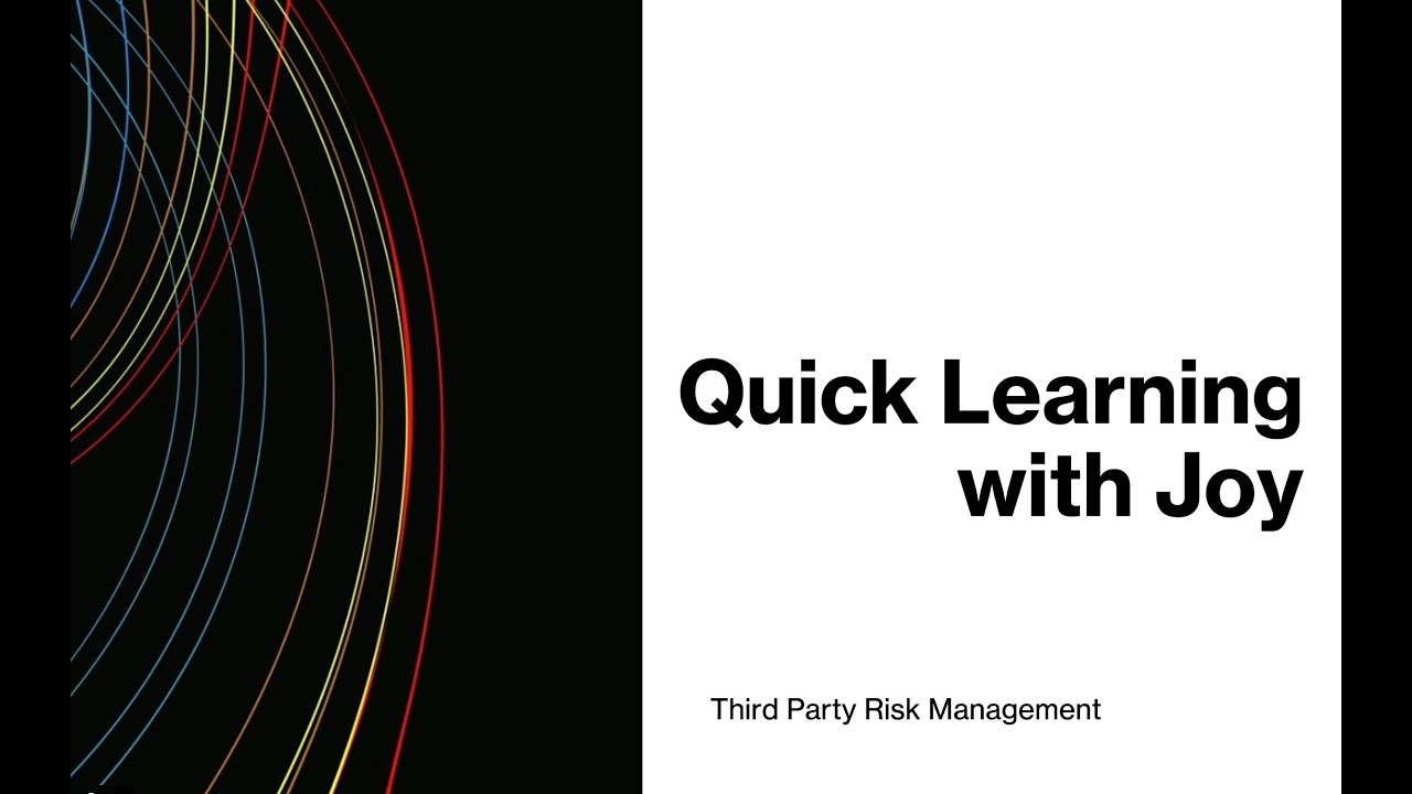 TPRM - Third Party Risk Management