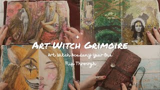 Art Witch Grimoire Tour  - Art Witch Academy Year 1 Flip Through