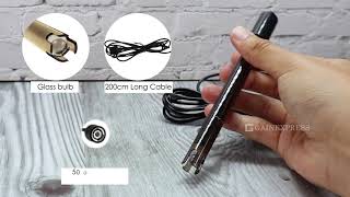 E-314  Replacement pH electrode continuous pH monitoring with 200cm cable length