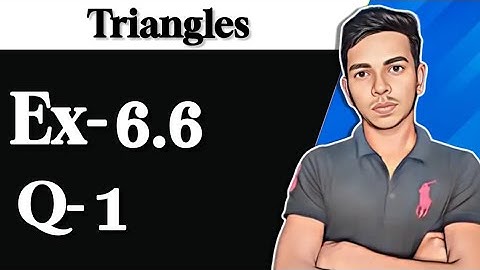 EX-6.6 Q.1 Solution (CLASS 10) [ NCERT ]
