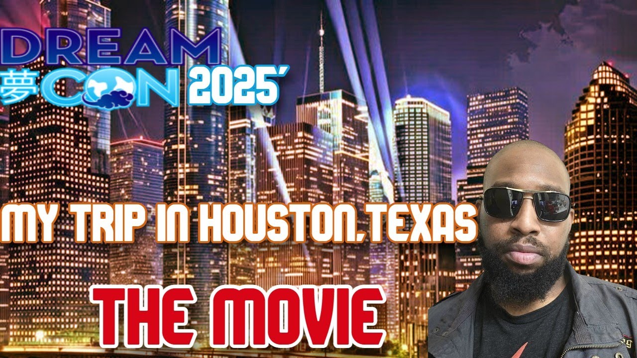 My Vacation In Houston,Texas ME IN DreamCon 2025!! (THE VLOG MOVIE