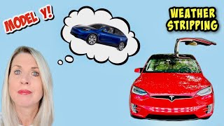 How a Piece of Weatherstripping on Tesla Model X Falcon Wing Door Led To Brand New Model Y Purchase