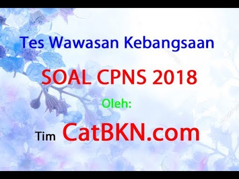 Download Soal Twk Cpns 2018 Dan Kunci Jawaban Gif