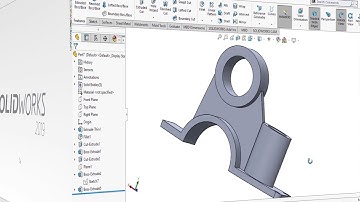 Solidworks exercise for beginner exercise 18 | BD CAD CAM Advantage Tutorial