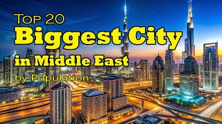 Top 20 Largest Cities in the Middle East by Population