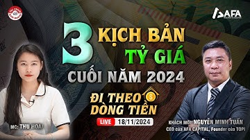 3 KỊCH BẢN TỶ GIÁ CUỐI NĂM 2024 | #ĐTDT 18/11/2024