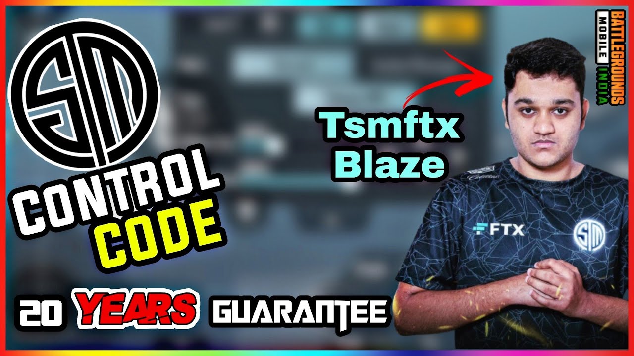 (BGMI) Tsm Blaze CONTROL Code And New Sensitivity code 2022 ll BGMI best 4 finger claw