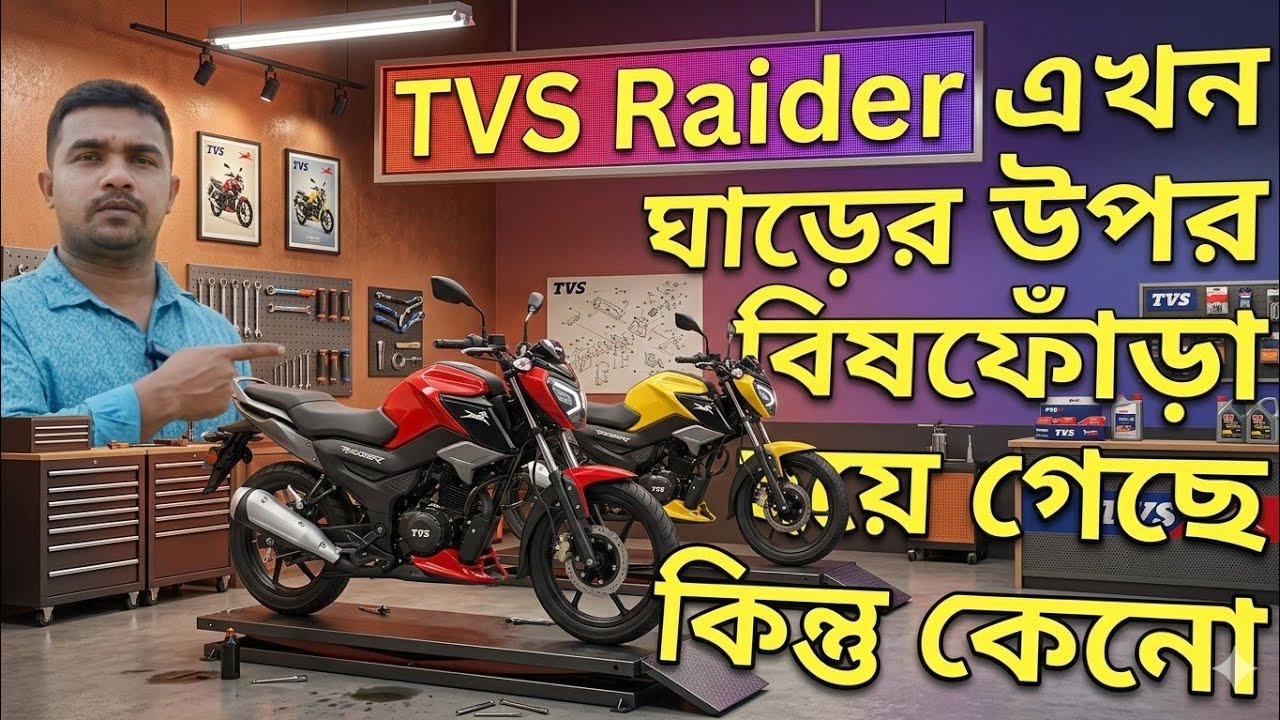 Trvs Rider TVS Rider bike এর গুরুত্বপূর্ণ ছোট বড় সমস্যা কি জেনে রাখুন - YouTube