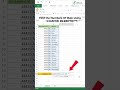Find the Number Of male by Using COUNTIF Function in Excel #skills #technology #viral #reels #excel