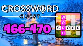 CROSSWORD QUEST level 466 467 468 469 470 screenshot 5