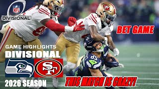 Download Lagu Seattle Seahawks Vs. San Francisco 49ers | Divisional Round | Game Highlights | NFL Playoffs 2026 MP3