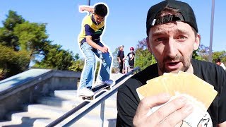 TRICKS FOR PRIZES AT FREMONT SKATEPARK!!!!