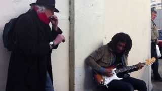 Lewis and Roeland on Portobello Road