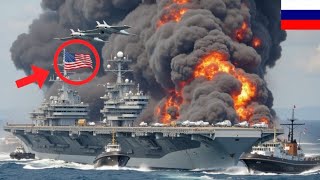 13 minutes ago, the US monster aircraft carrier carrying 500 tanks was destroyed by a Russian Sukhoi