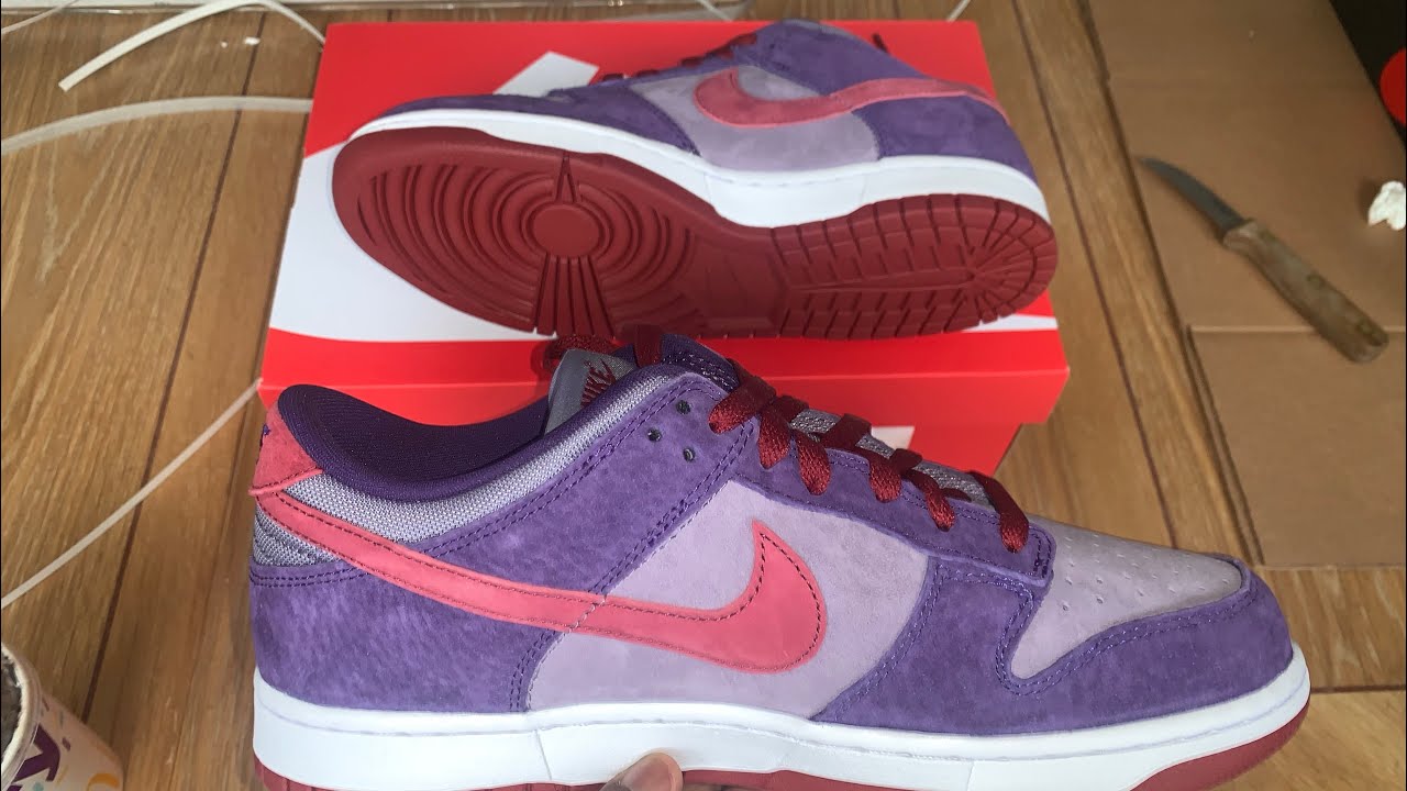 NIKE DUNK LOW SP "PLUM" 2020 REVIEW - YouTube