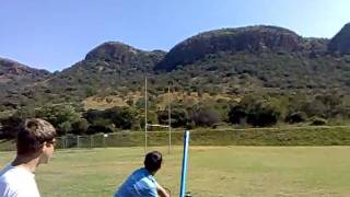 air cannon Cobus and Johan