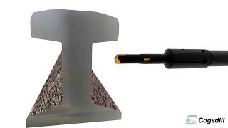 Cogsdill Drill Deburring Tool for Fishplates