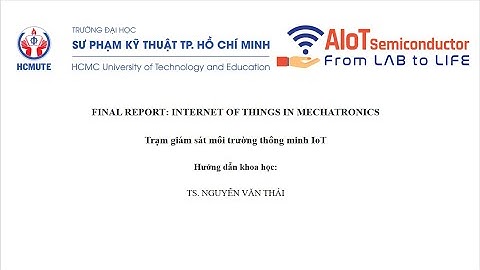 Báo Cáo Cuối Kì IoT