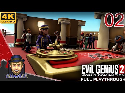 DECEPTION IS MY GAME! - Evil Genius 2 Emma Gameplay - 02 - Evil Genius 2 Gameplay Let's Play