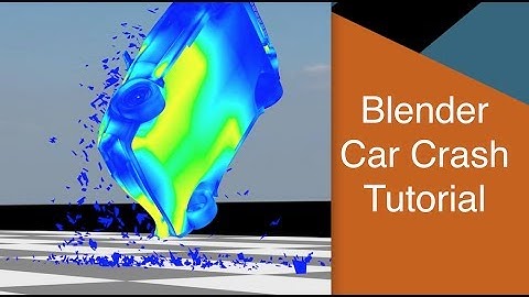 Blender Car crash tutorial ( english )