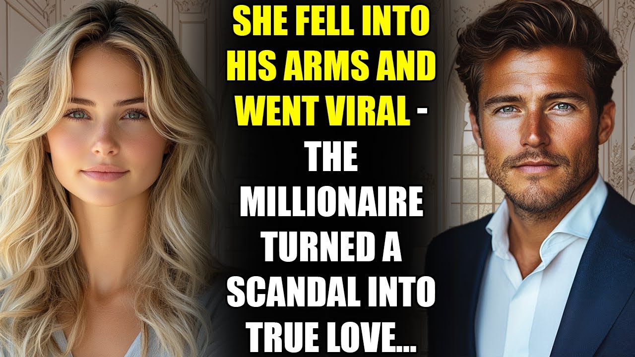 She Fell Into His Arms and Went Viral - The MILLIONAIRE Turned a Scandal into True Love...