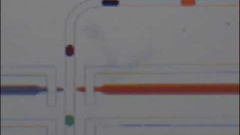 Producing arrays of chemically distinct droplets by increasing no. flow channels and microvalves
