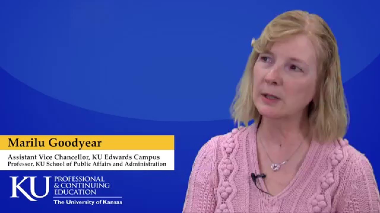 KU Strategic Leadership Series Program Overview with Marilu Goodyear