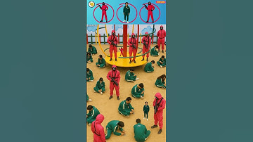 Find odd Squid Game I Round 7 #김프로 #유백합 #squidgame3 #squidgame