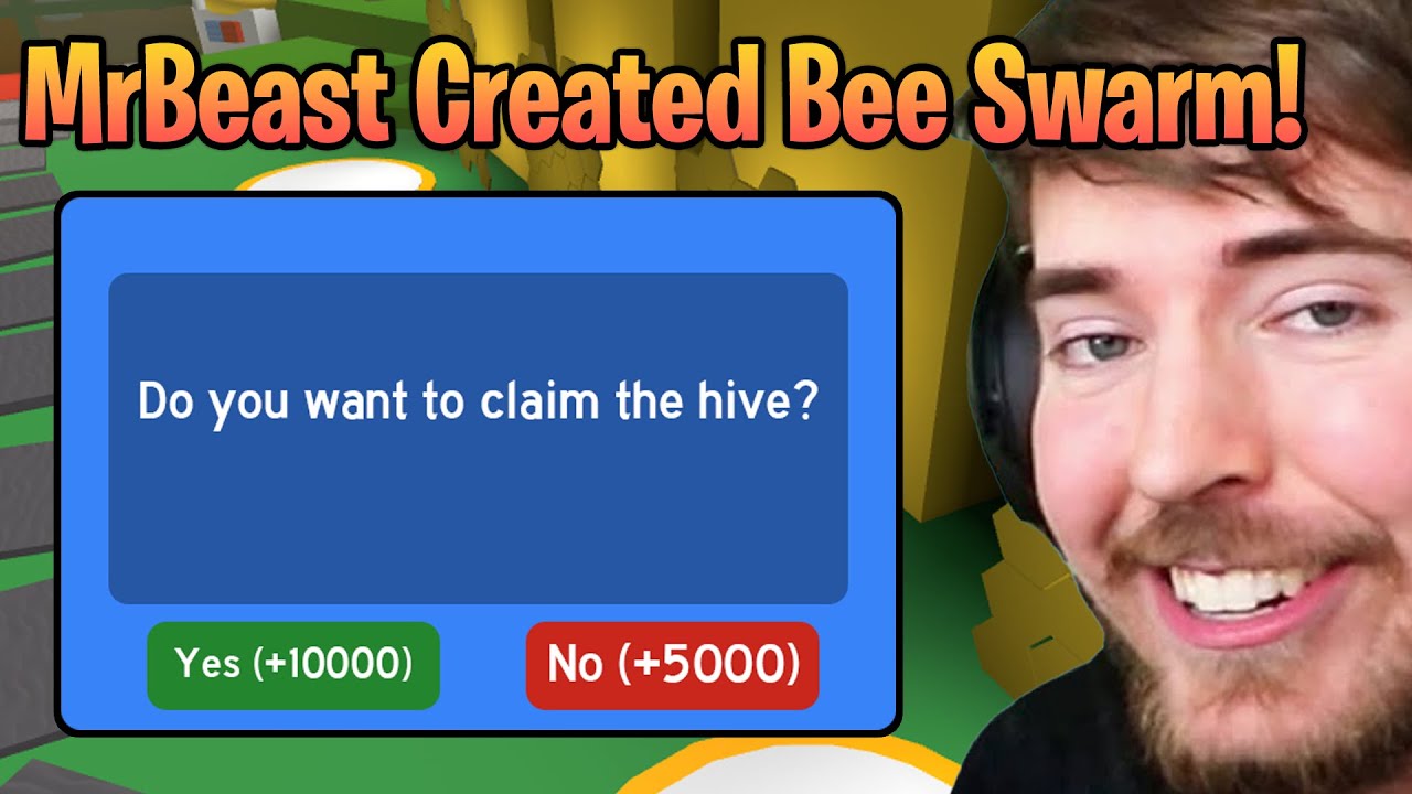 (PART2) if bee swarm simulator was made by MrBeast | Bee Swarm Simulator