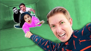 VY QWAINT & CHAD WILD CLAY TAKEN by HACKER & TRAPPED in ABANDONED TUNNEL (Escape Room Challenge)