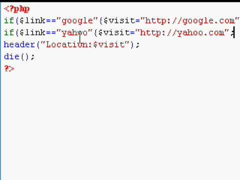 Hide, cloak and disguise your links with PHP