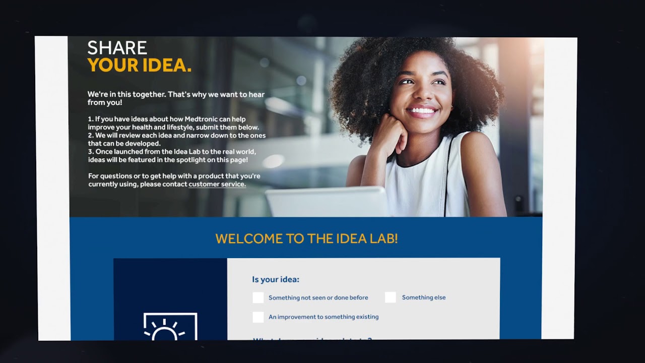 Share Your Idea with Us!