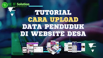 Tutorial cara upload data penduduk di website desa (OPENSID)