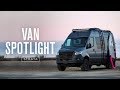 VAN SPOTLIGHT: Strata | Outside Van 2019 4WD Mercedes-Benz Sprinter 144 Van Conversion